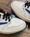 Fragment x Travis Scott x Air Jordan 1 Low detailed look