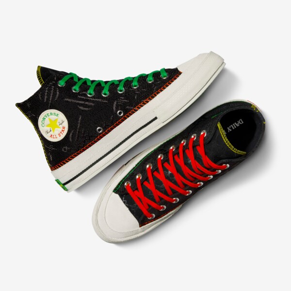 Daily Paper x Converse Chuck High 70 "Multi Black" (A12069C-001) Release Date Daily Paper x Converse Chuck High 70 "Multi Black" (A12069C-001) Release Date
