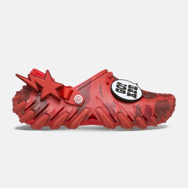 BAPE x Crocs Echo RO Clog "Red Camo" (213140-8C1) Release Date