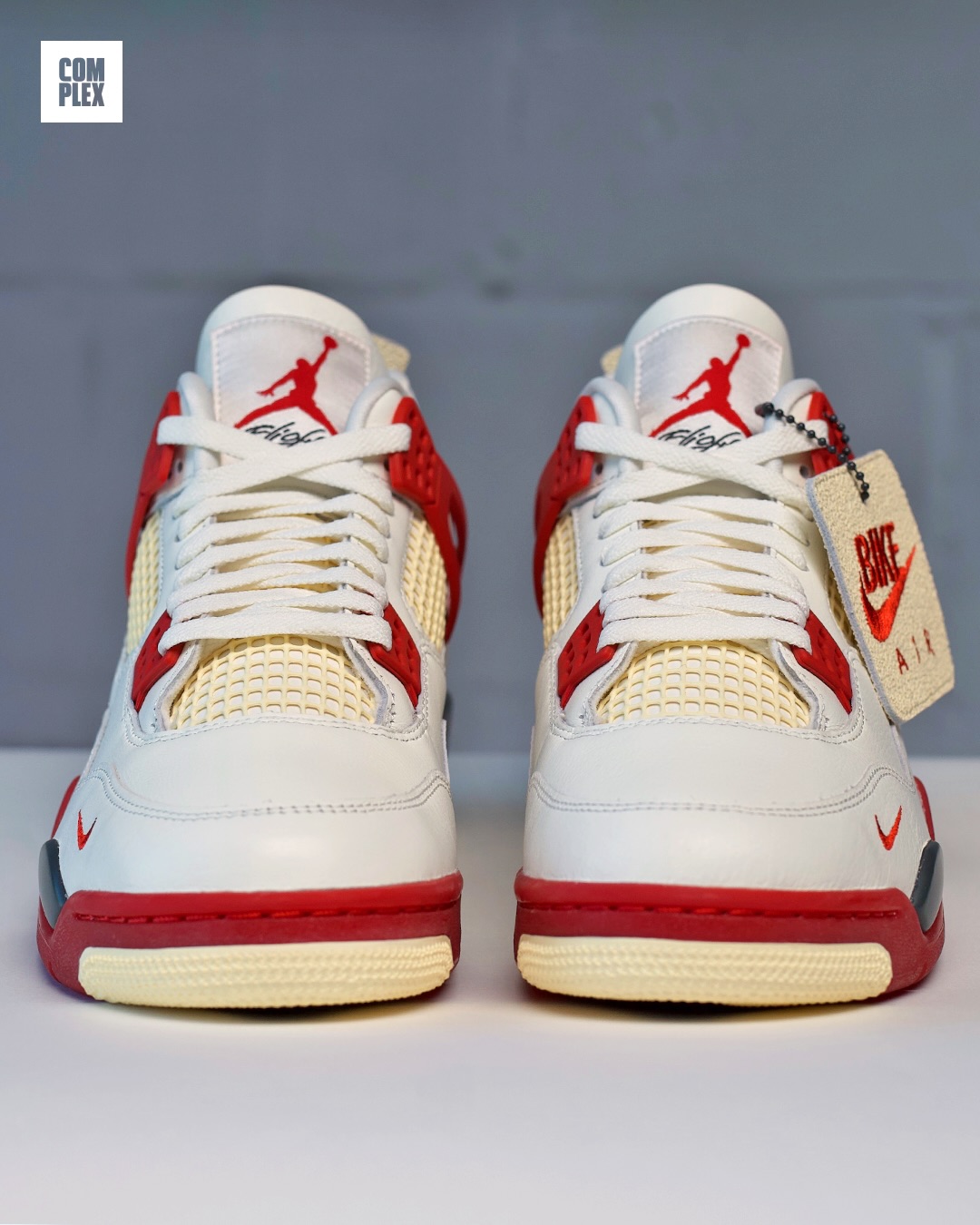 Nigel Sylvester x Air Jordan 4 "Brick After Brick" first look