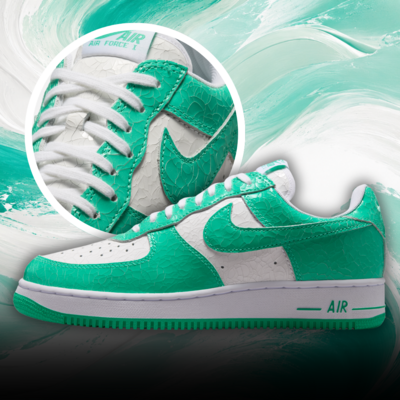 Nike Air Force 1 Low Cracked Leather “Menta” Releases September 2026 Nike Air Force 1 Low Cracked Leather “Menta” Releases September 2026