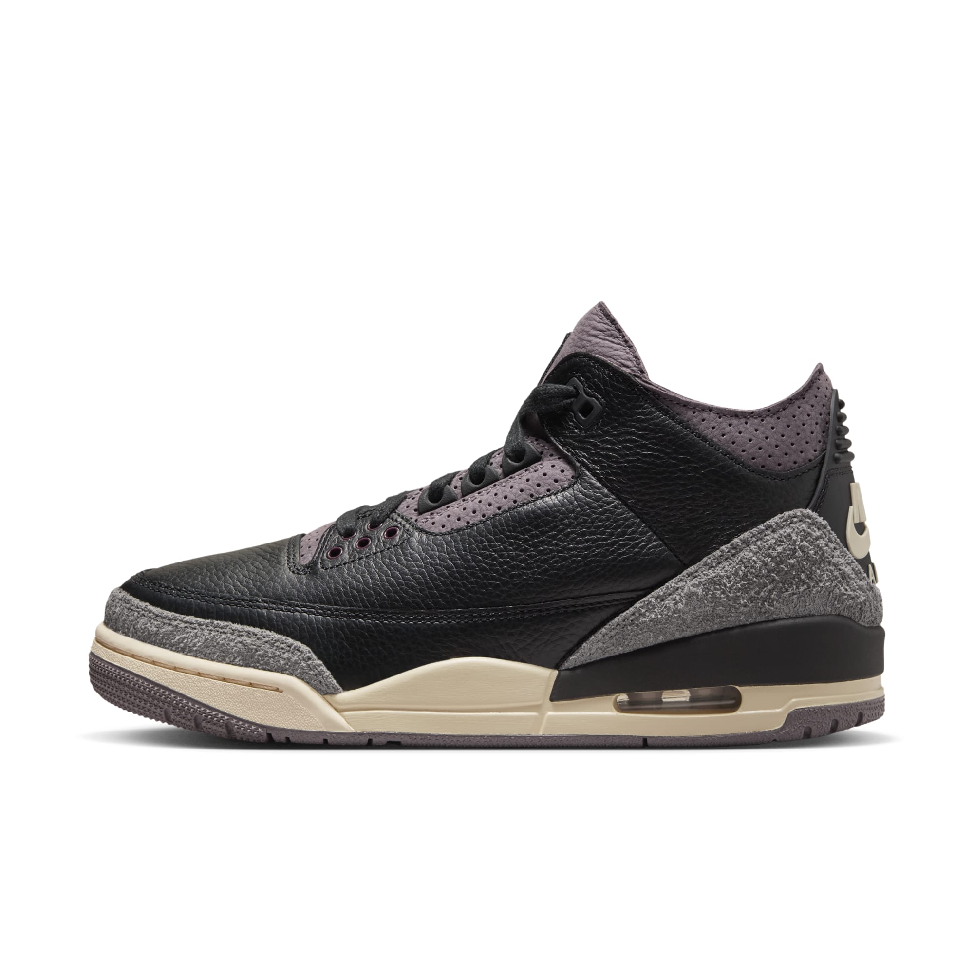 A Ma Maniere x Air Jordan 3 "Black" Official Images A Ma Maniere x Air Jordan 3 "Black" Official Images