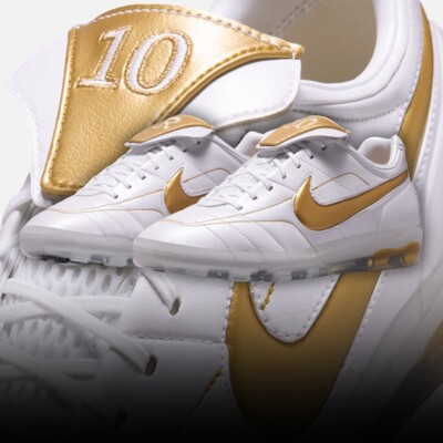 Nike Cryoshot Tiempo Legend R10 “White Metallic Gold” Release Info