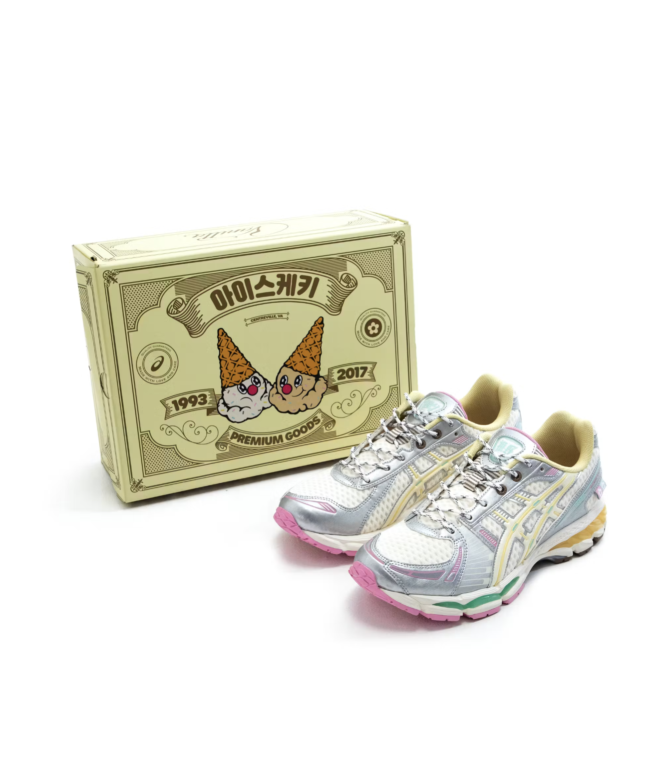 VandyThePink x ASICS GEL-Kayano 12.1 Vanilla
