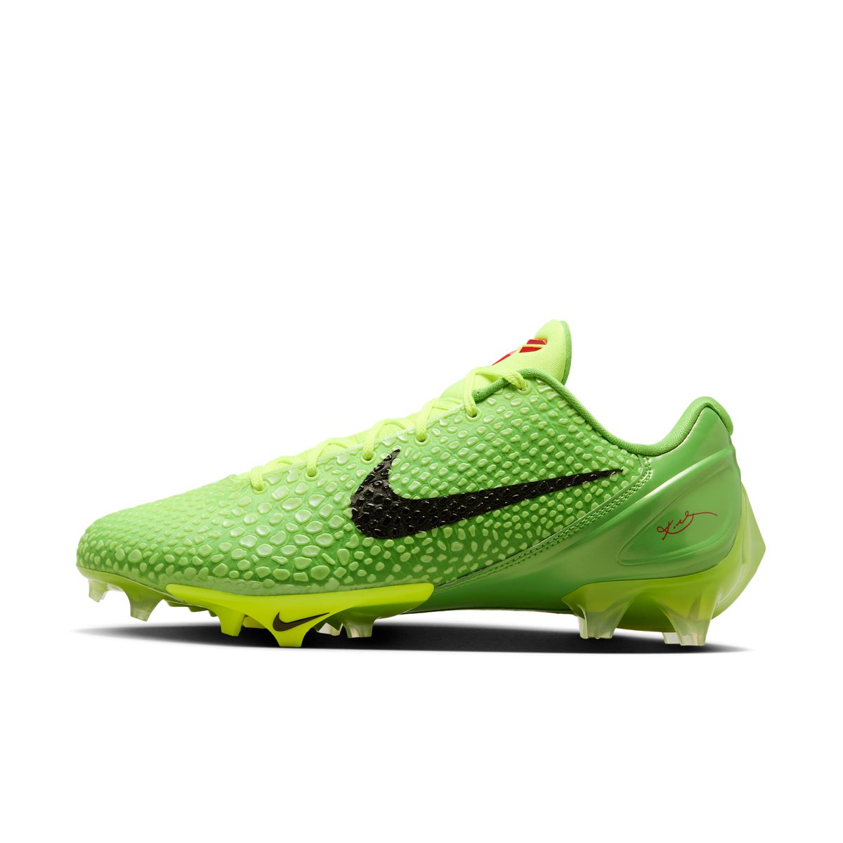 Nike Vapor Edge Kobe 6 “Grinch” Cleats Restock In December