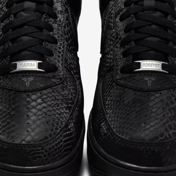Kobe Bryant x Nike Air Force 1 Low "Black" (IB0018-003) Release Date Kobe Bryant x Nike Air Force 1 Low "Black" (IB0018-003) Release Date