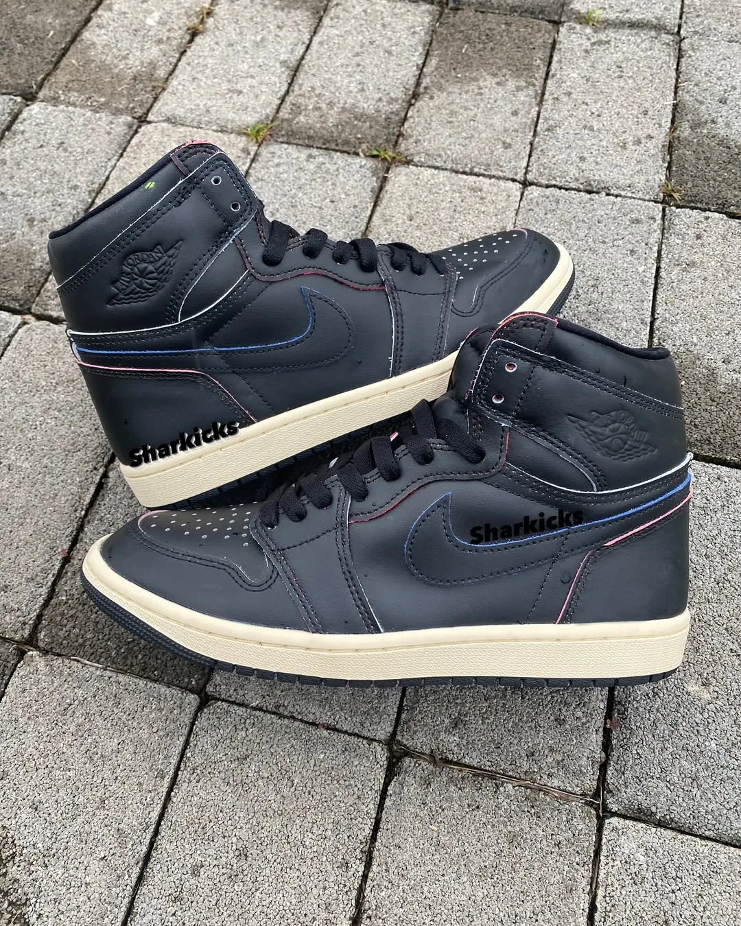 Air Jordan 1 High Self Expression First look at the Air Jordan 1 High Self Expression with outer black leather upper