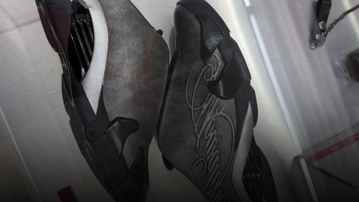 Mowalola x Air Jordan 14 Mule Burnt Red