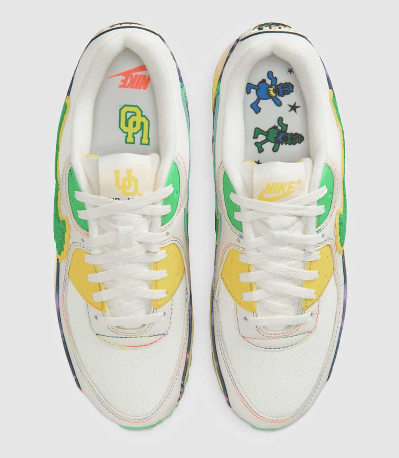 Nike Grateful Dead Air Max 90 Grateful Ducks Sneaker Release