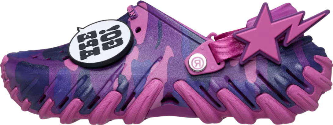 BAPE x Crocs Echo RO Clog "Purple Camo"