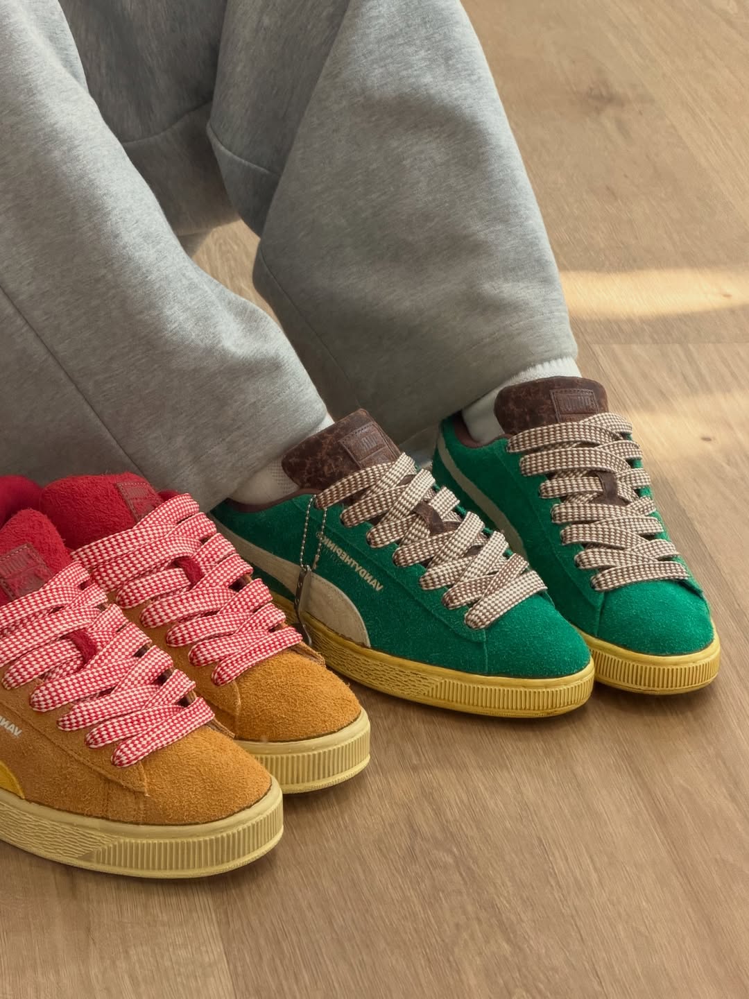 VANDYTHEPINK x Puma Suede XL "Ginger Tea"