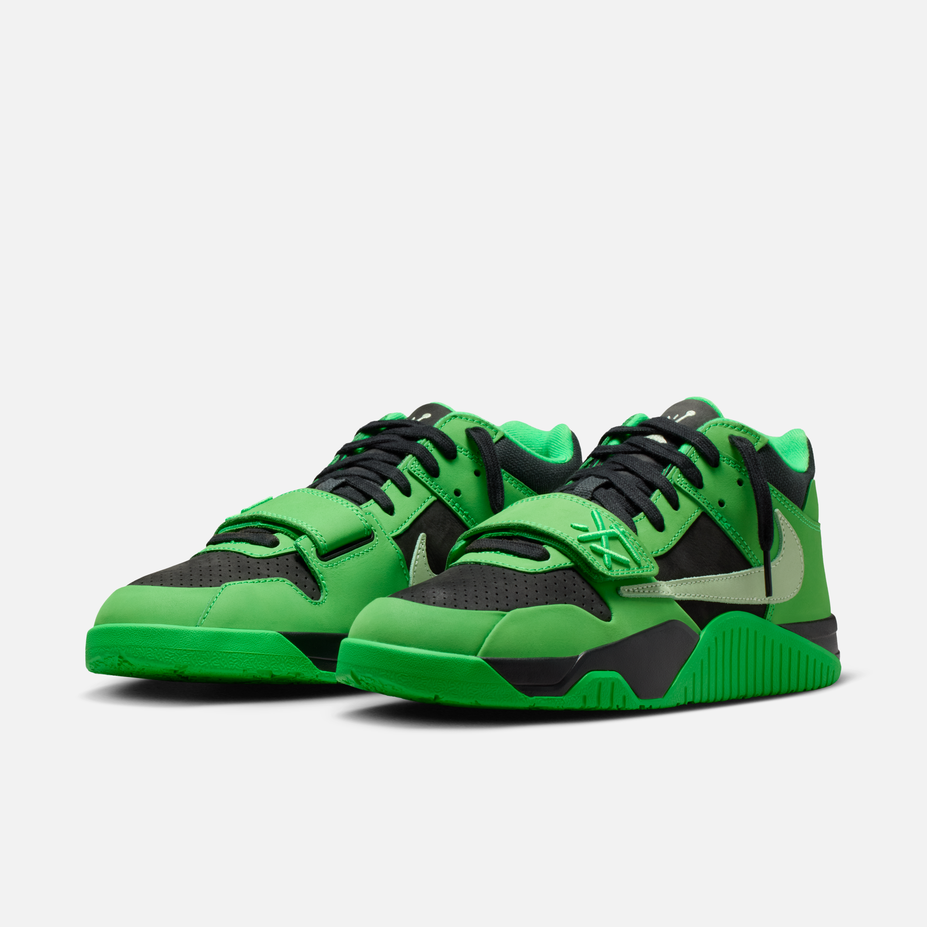 Travis Scott CJ1 T-REXX Green Spark