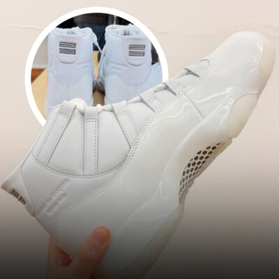 Comme des Garçons reworks the Air Jordan 11 in white