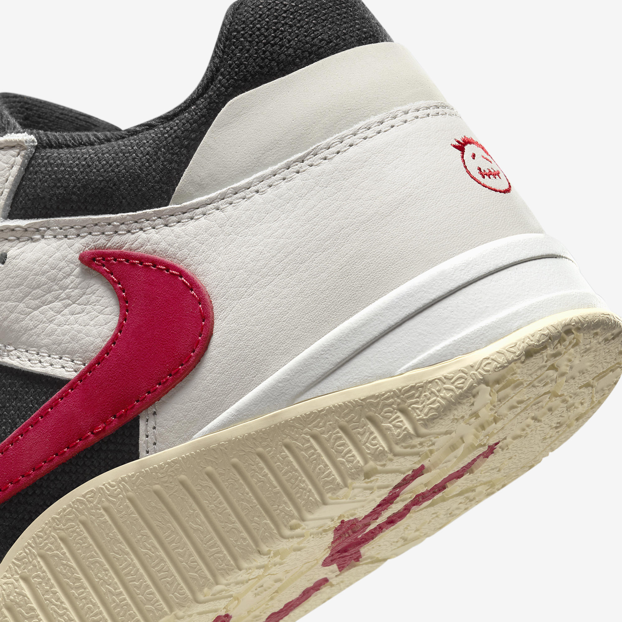 Travis Scott x Jordan Jumpman Jack "University Red" On Foot 1