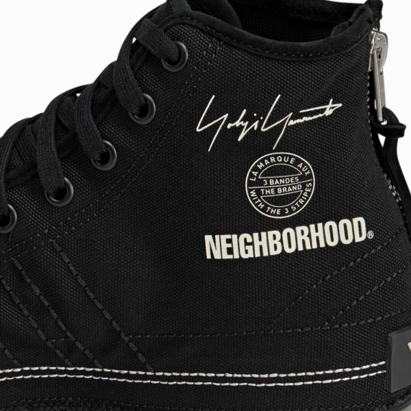 NEIGHBORHOOD x adidas Y-3 Nizza Hi "Black" (JP6454) Release Date NEIGHBORHOOD x adidas Y-3 Nizza Hi "Black" (JP6454) Release Date