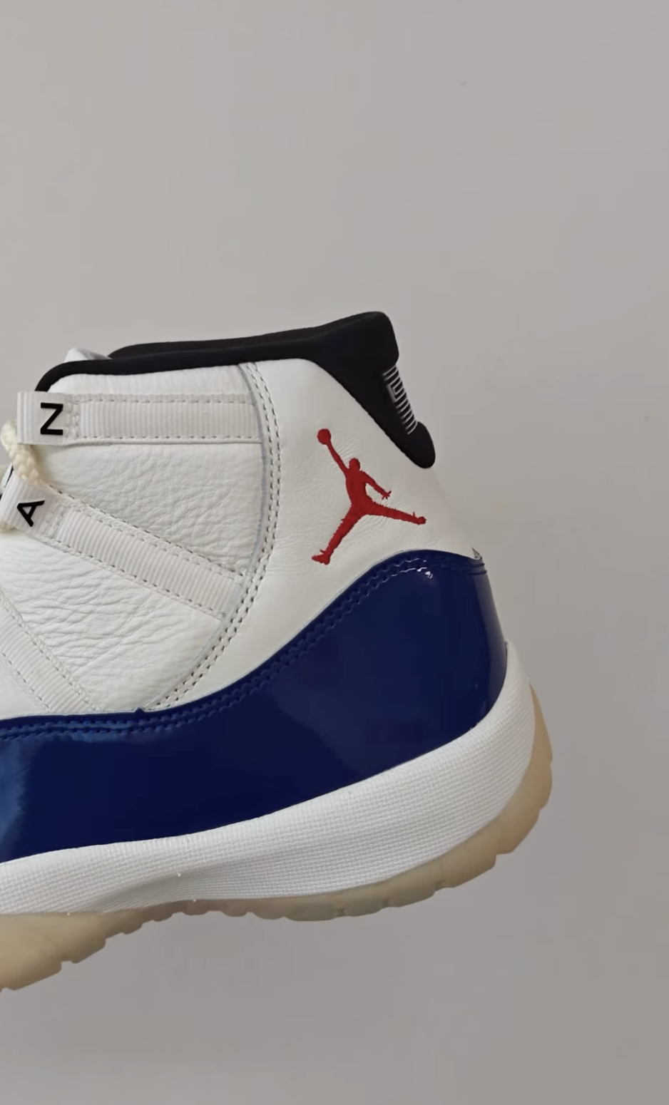 Air Jordan 11 “Rare Air” In-hand look at the Air Jordan 11 Rare Air with Imperial Purple patent leather overlay