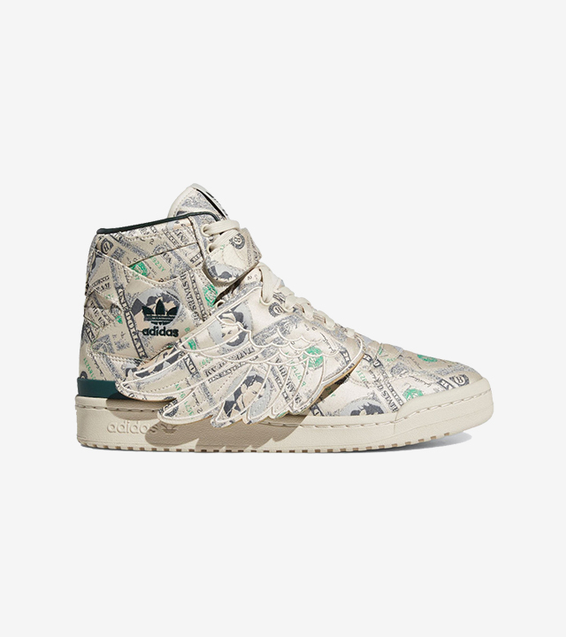 adidas forum wings 1.0 money x jeremy scott