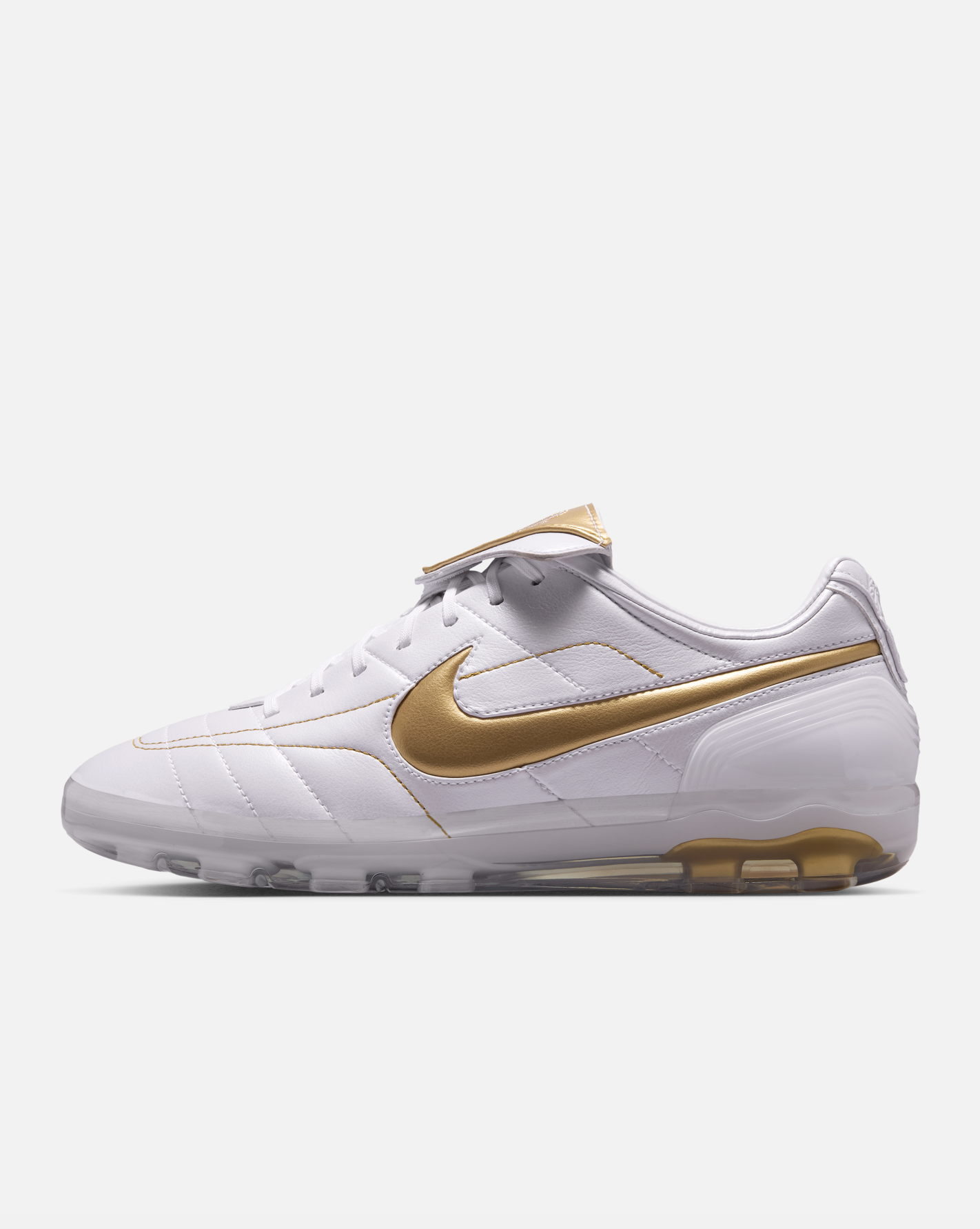 Nike Cryoshot Tiempo Legend R10 "White Metallic Gold"