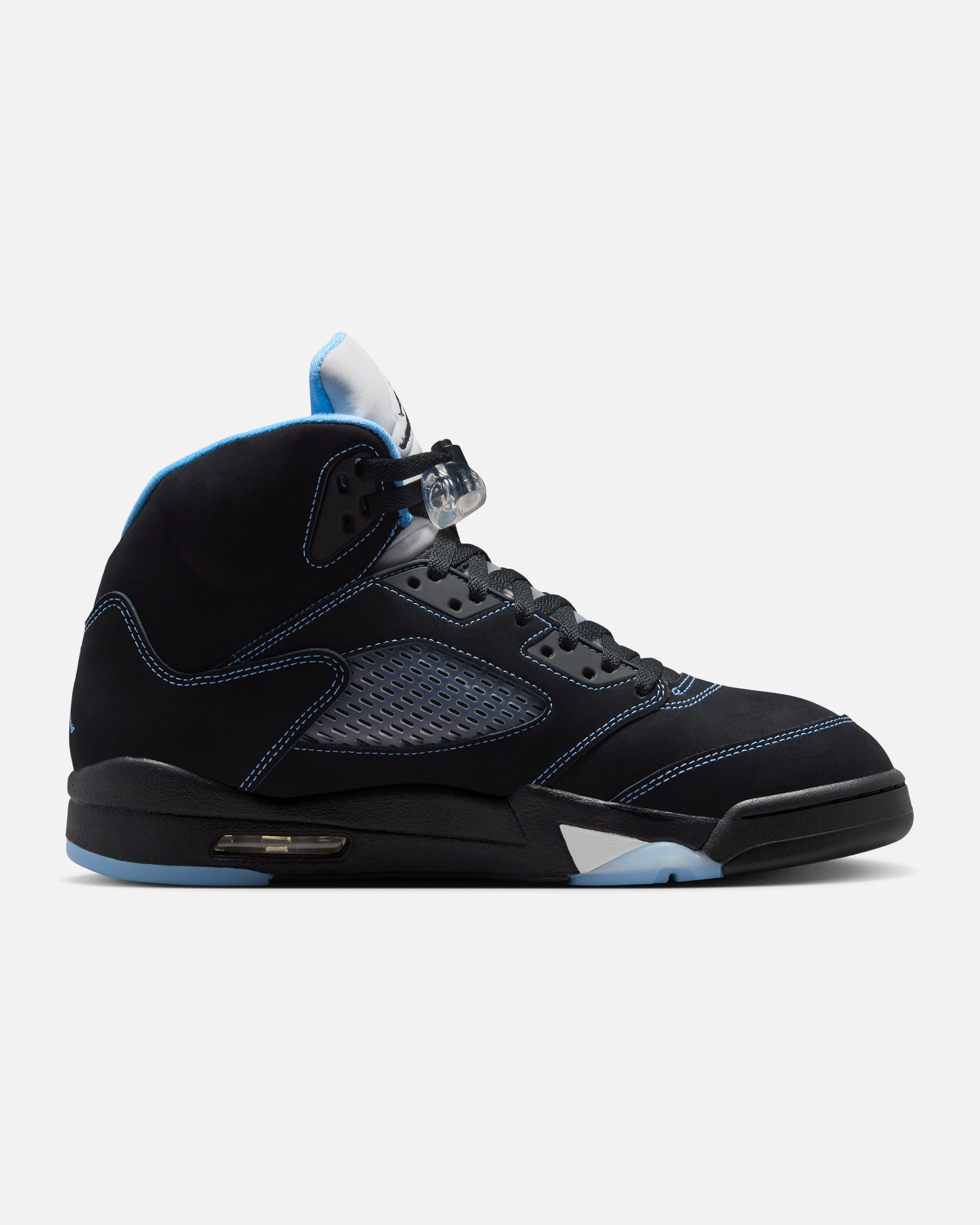 Air Jordan 5 "Black University Blue" side view