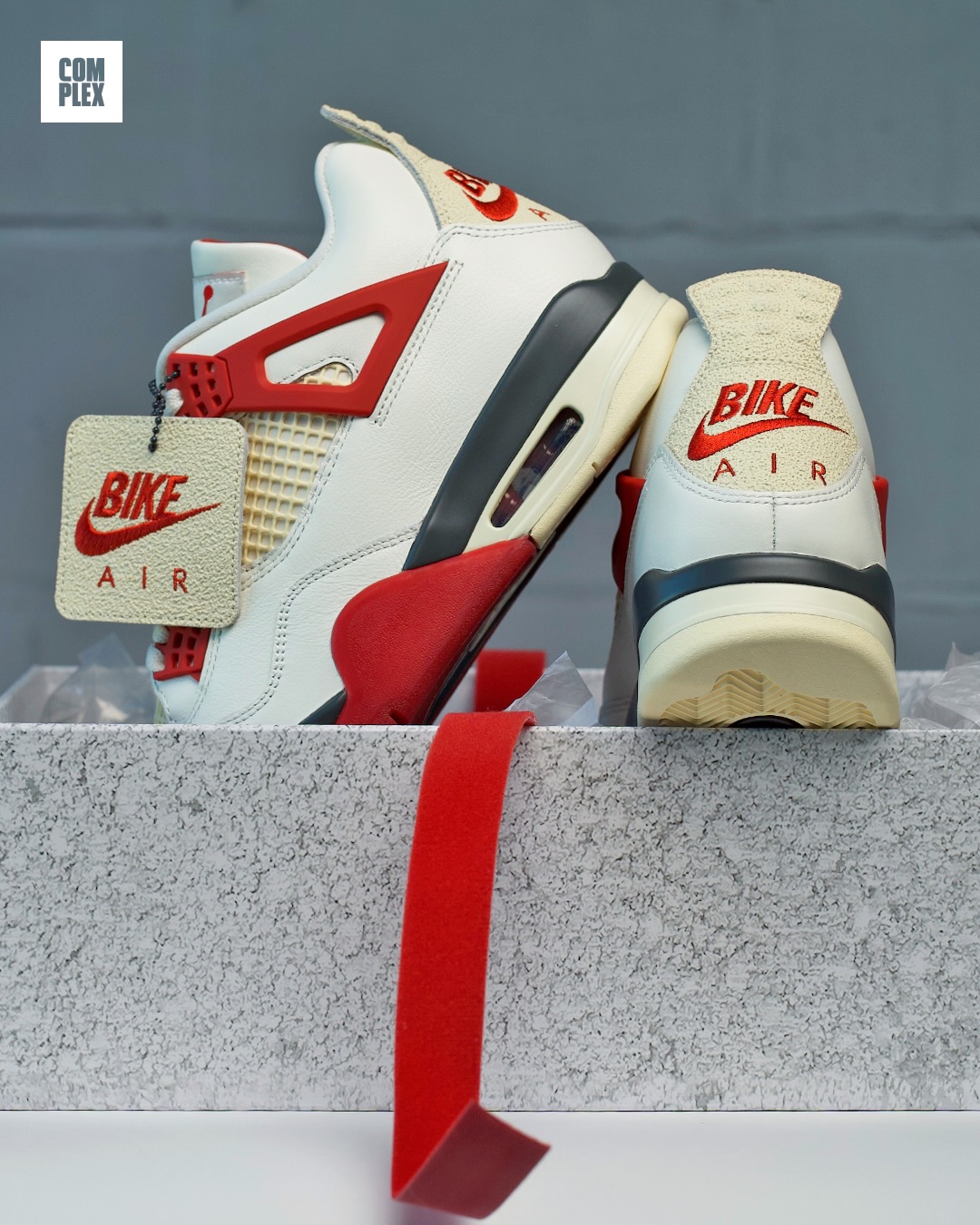 Nigel Sylvester x Air Jordan 4 "Brick After Brick" first look