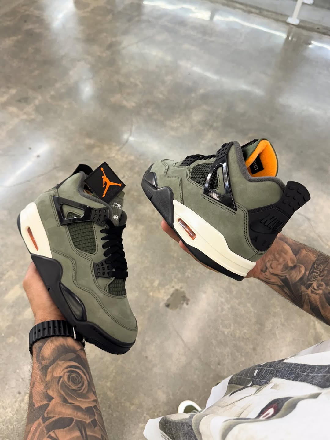 Undefeated x Air Jordan 4
