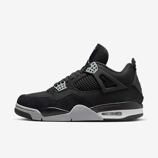 Air Jordan 4 "Black Canvas" (DH7138-006) Release Date Air Jordan 4 "Black Canvas" (DH7138-006) Release Date