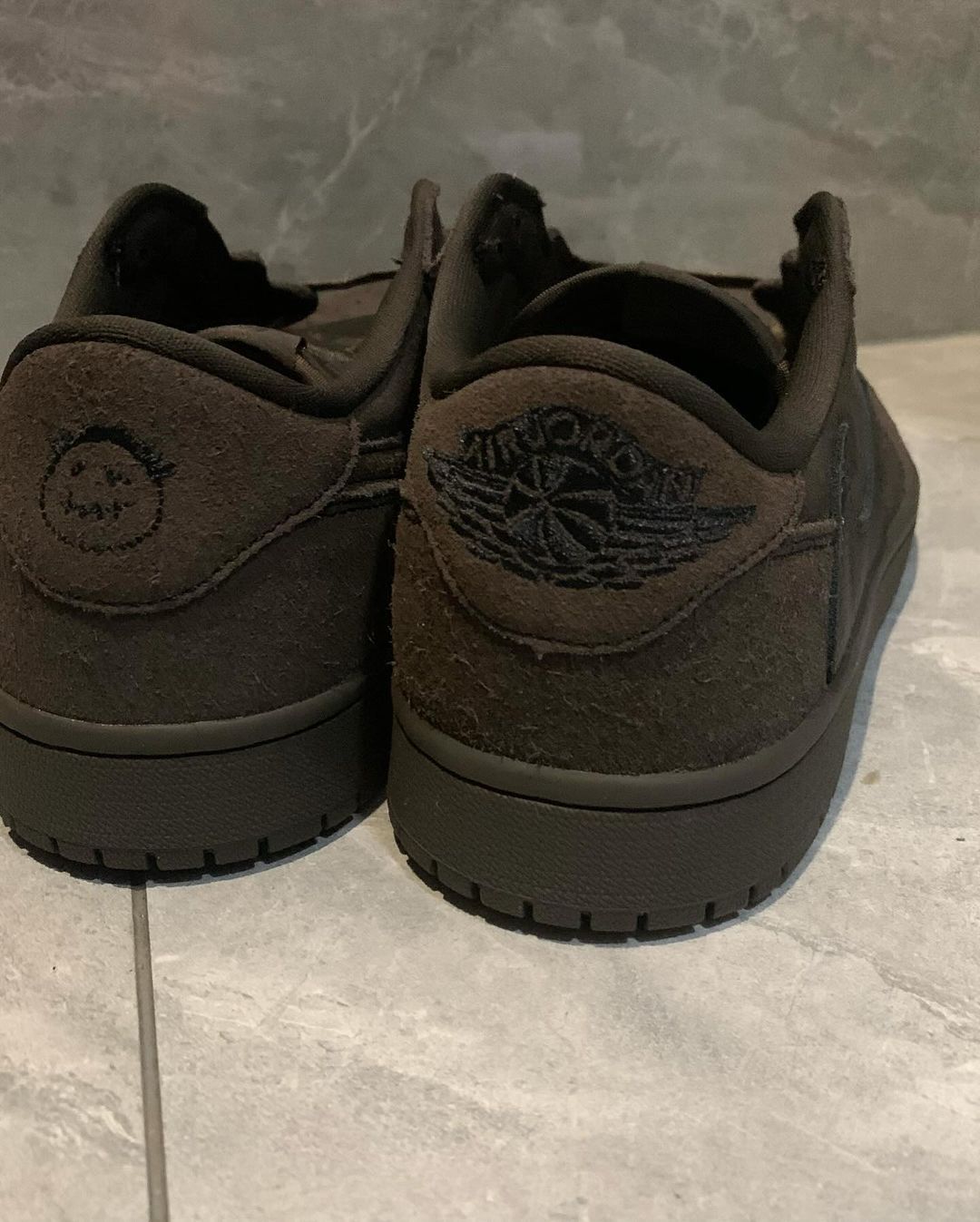 Travis Scott x Air Jordan 1 Low "Velvet Brown" First Look