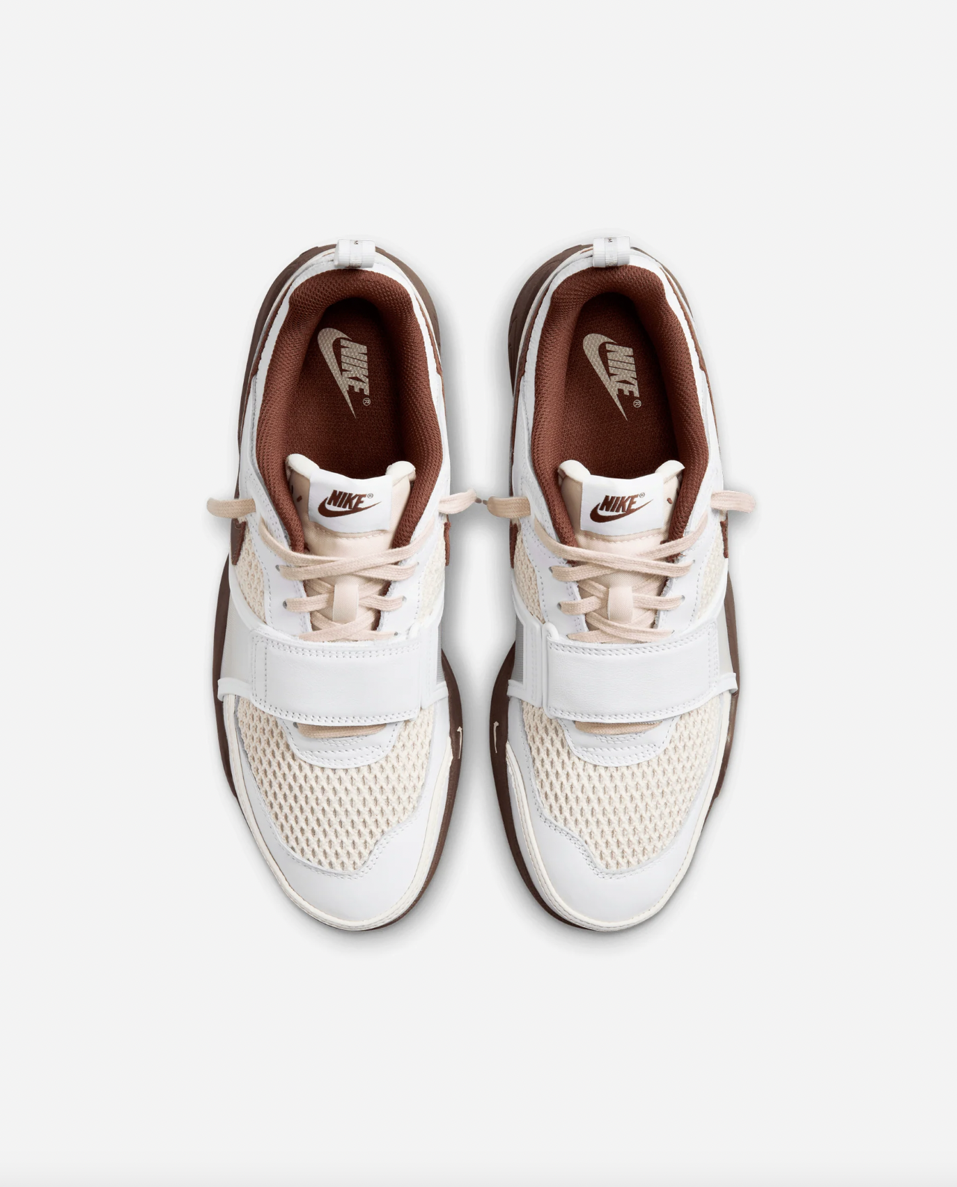 Travis Scott x Nike Zoom Field Jaxx "Light Chocolate" On Foot