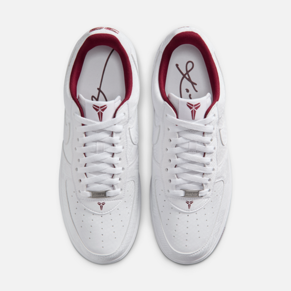 Kobe Bryant x Air Force 1 Low “Lower Merion Aces Home” (IB0018-101) Release Date