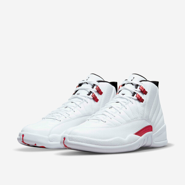 Air Jordan 12 Red Taxi White/Gym Red/Black CT8013-162 - SoleSnk