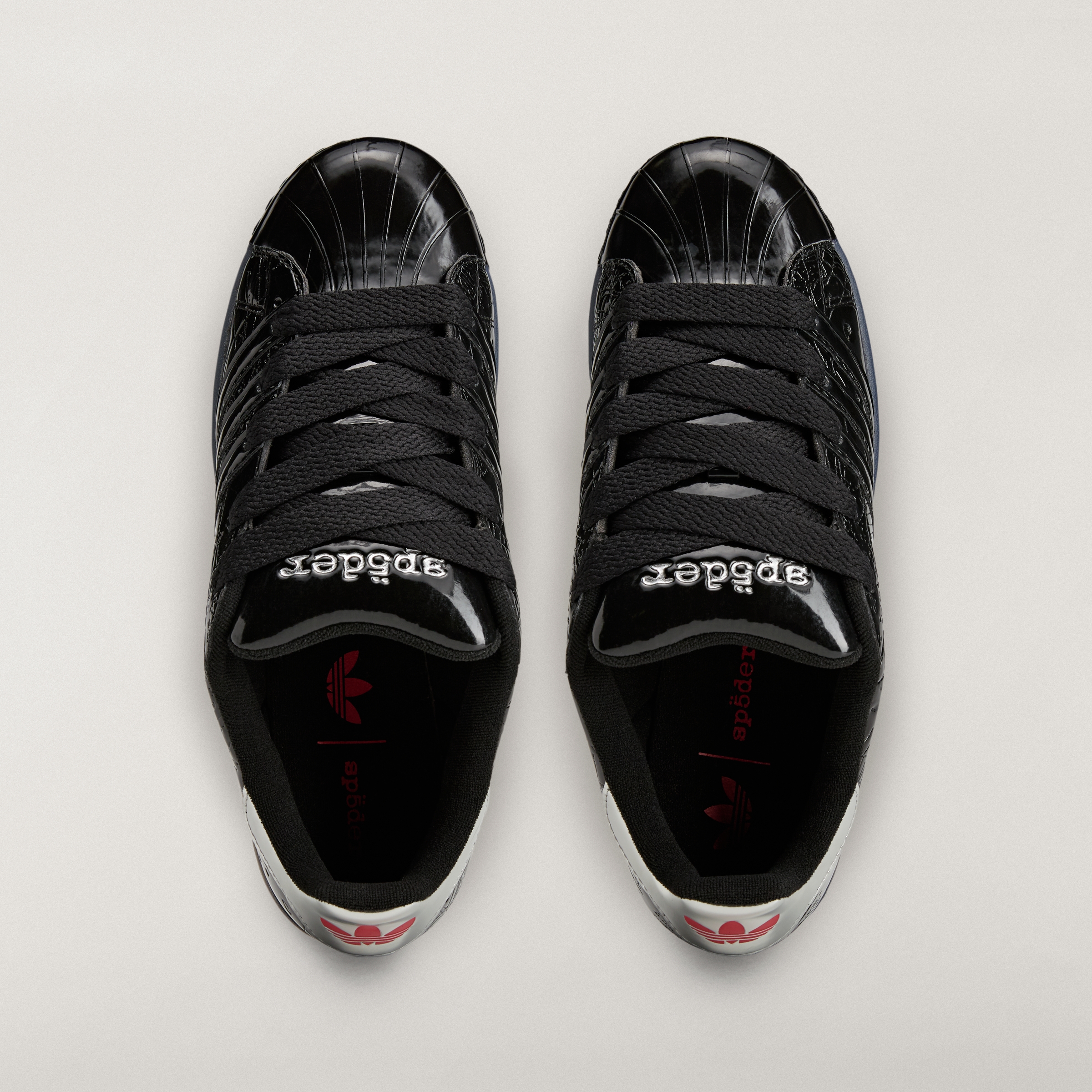 Sp5der adidas Superstar Black official look
