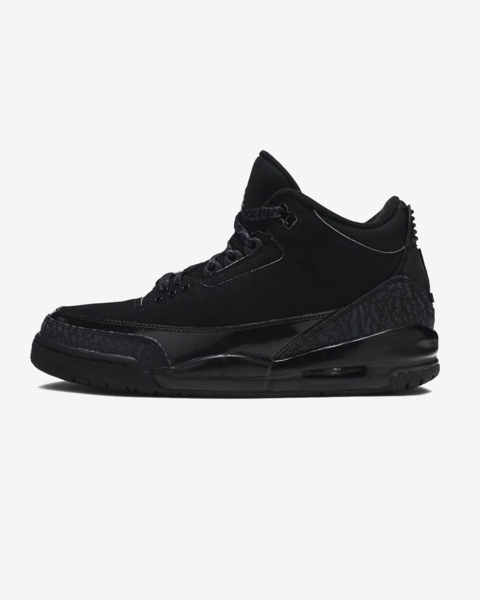 Air jordan 3 retro black cheap cat