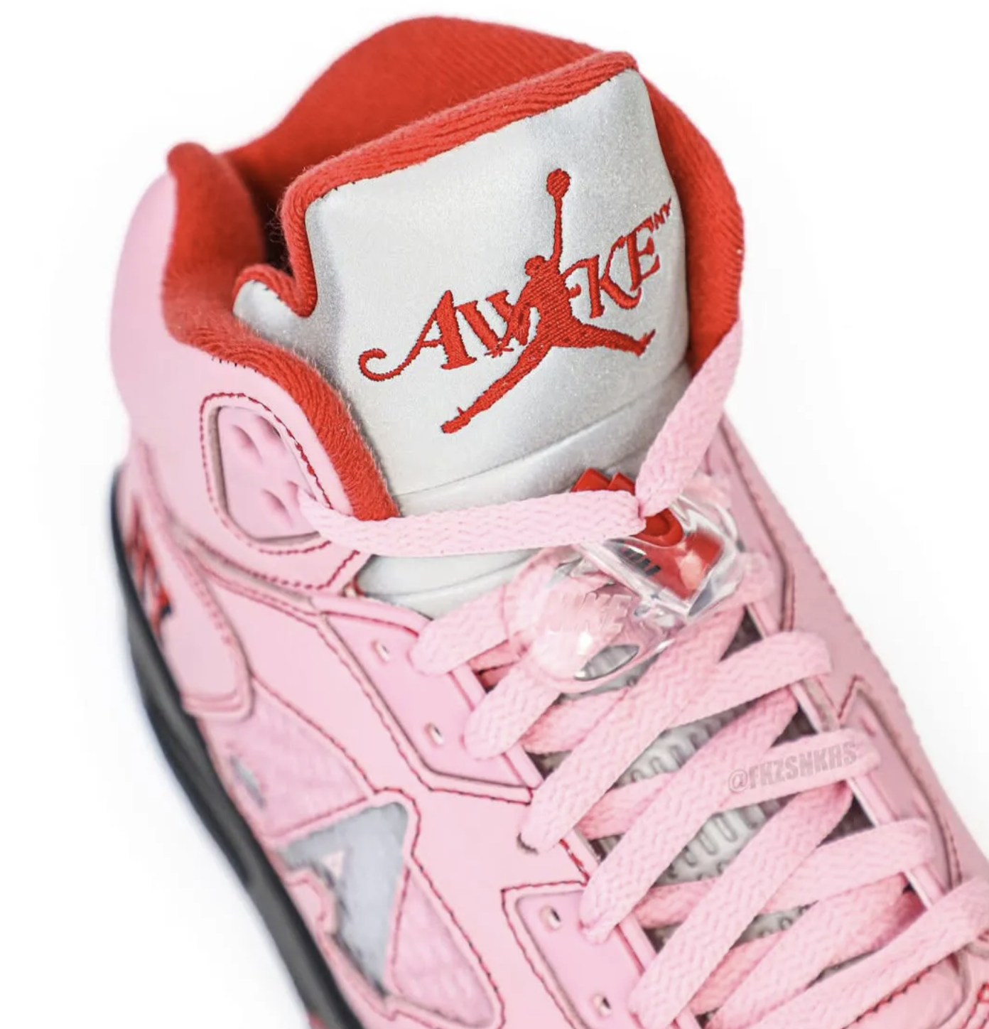 Awake NY x Air Jordan 5 "Arctic Pink" side view