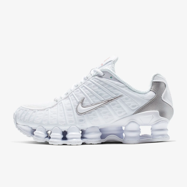 Nike Shox TL "White Silver" (AR3566-100) Release Date