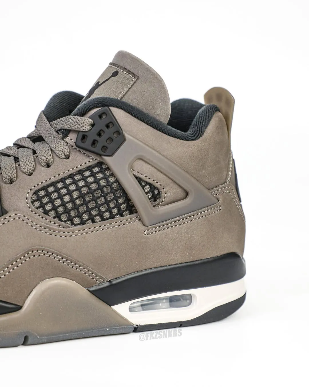 Air Jordan 4 Cave Stone Air Jordan 4 "Cave Stone" side view on foot