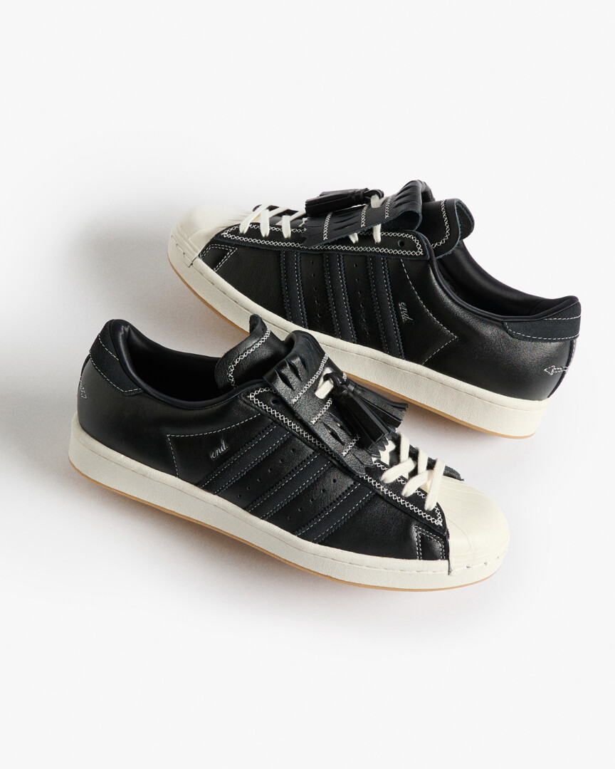 adidas x END. ☆ SUPERSTAR Vintage ‘Tying The Knot’ 27-01-