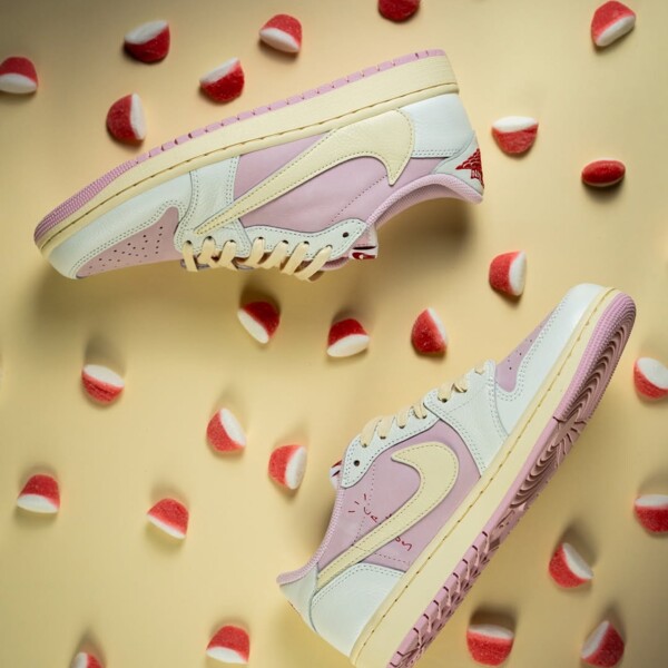 Travis Scott x Air Jordan 1 Low "Shy Pink" (IQ7604-100) Erscheinungsdatum