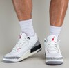 On-Feet Images of the Air Jordan 3 “White Cement Reimagined” 2