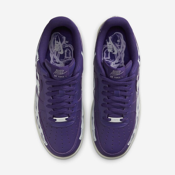Nike Air Force 1 Low "Purple Skeleton" (CU8067-500) Erscheinungsdatum