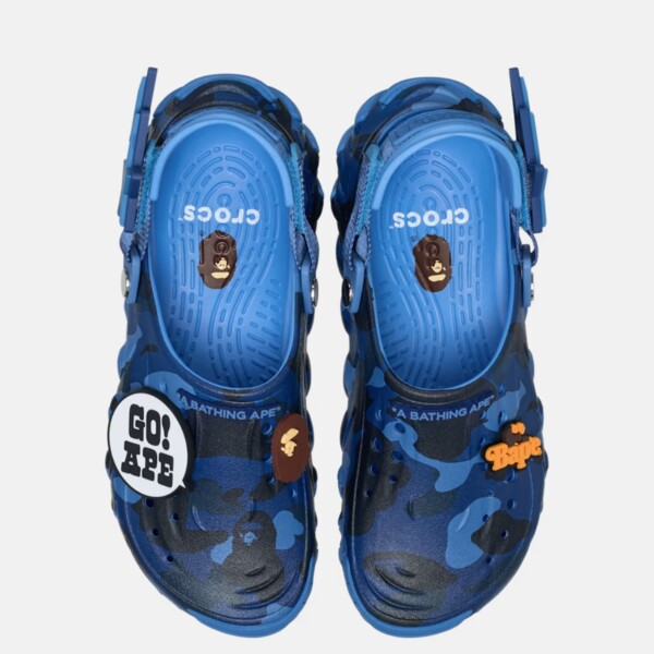 BAPE x Crocs Echo RO Clog "Blue Camo" (213140-4SN) Release Date