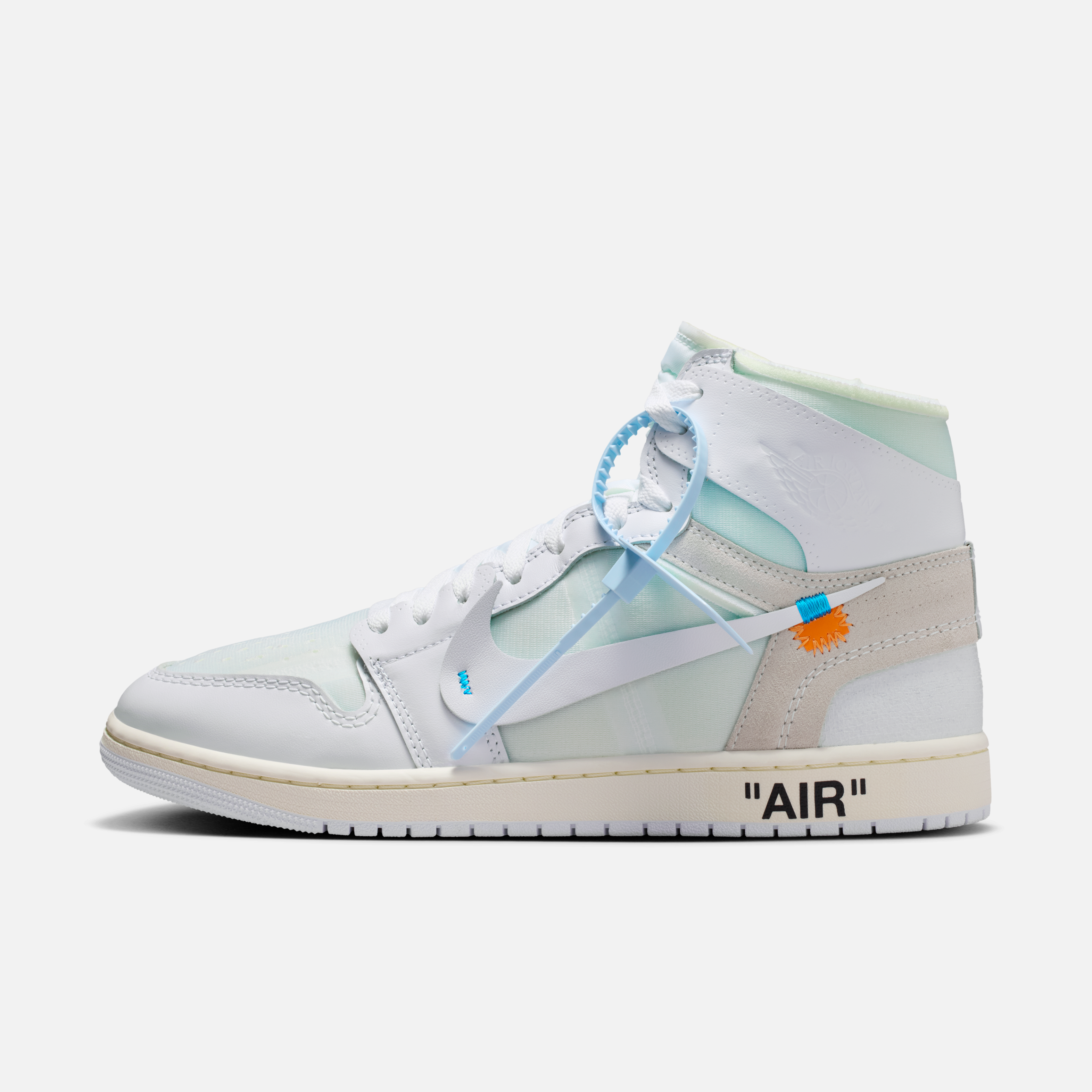 Virgil Abloh Archive Air Jordan 1 High Alaska official look