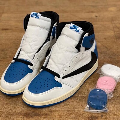Fragment x Travis Scott x Nike Air Jordan 1 "Military Blue" - Erste Bilder Fragment x Travis Scott x Nike Air Jordan 1 "Military Blue" - Erste Bilder