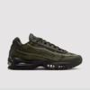 Medial view of the WORKSOUT x Nike Air Max 95 “Sequoia” highlighting tonal layering.