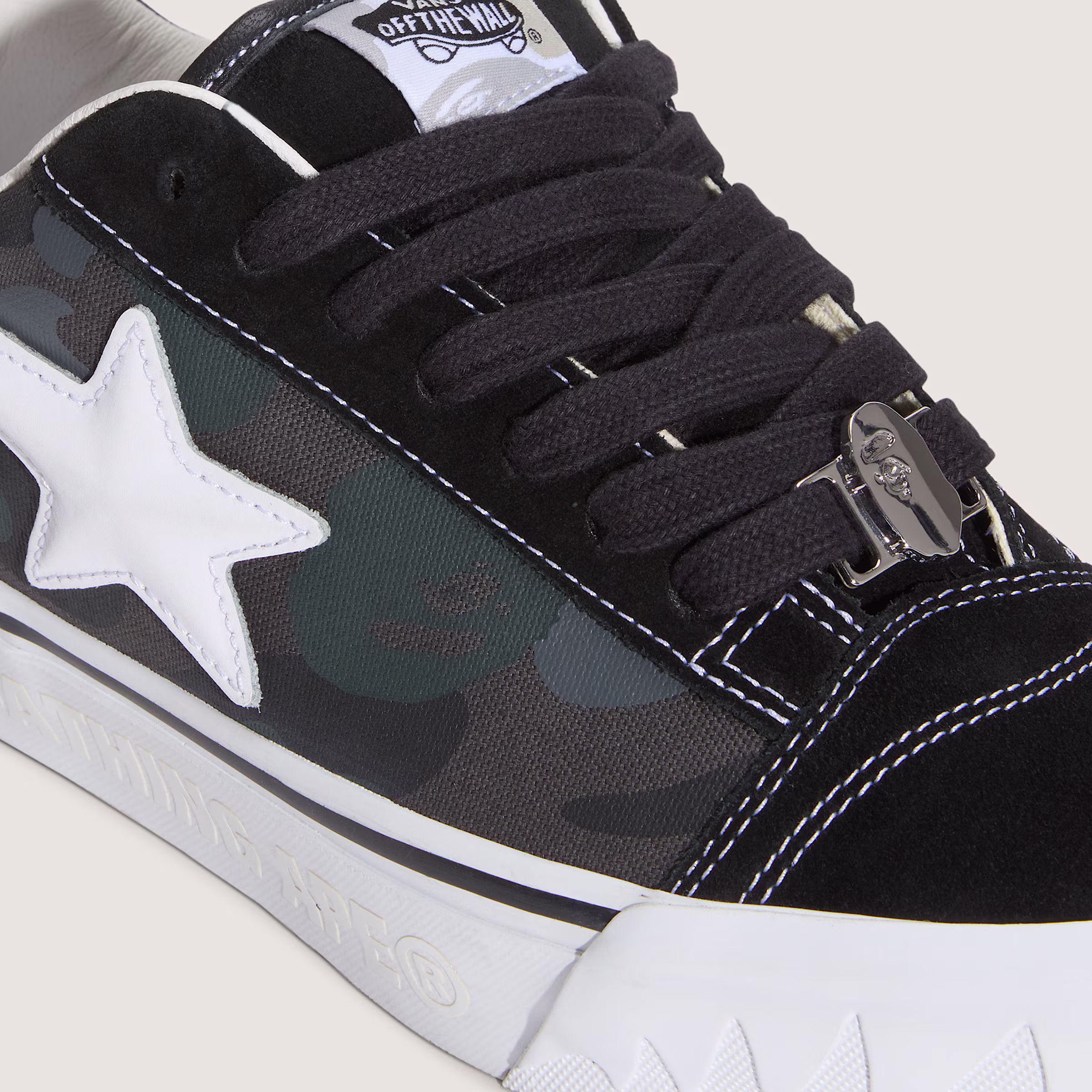 BAPE Vans Knu Skool Black