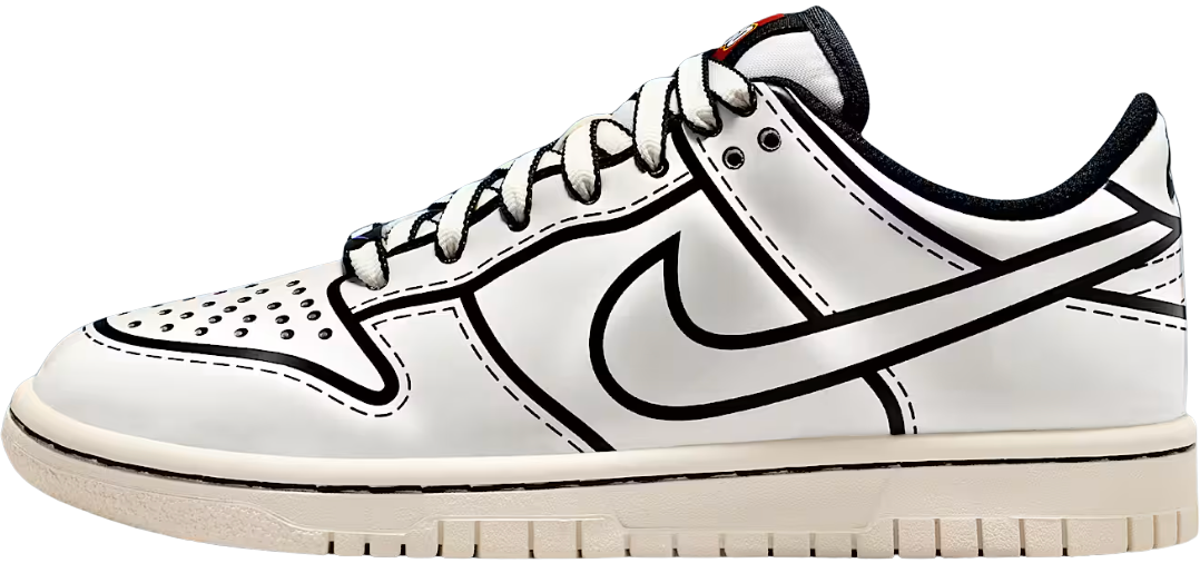 LEGO x Nike Dunk Low GS "Sail"