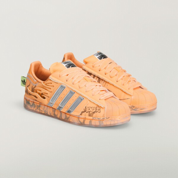 Hellstar x adidas Superstar “Hazy Orange” (LA1501) Release Date