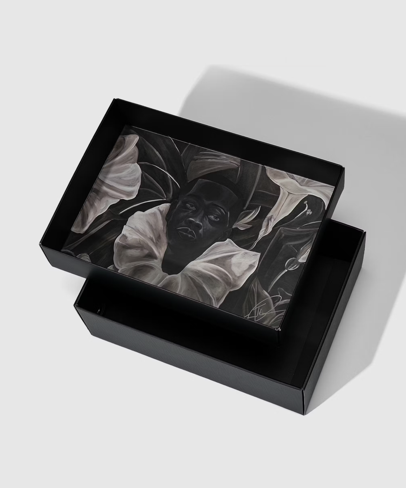 A Ma Maniere x Air Jordan 4 “Dark Mocha” side view mock up