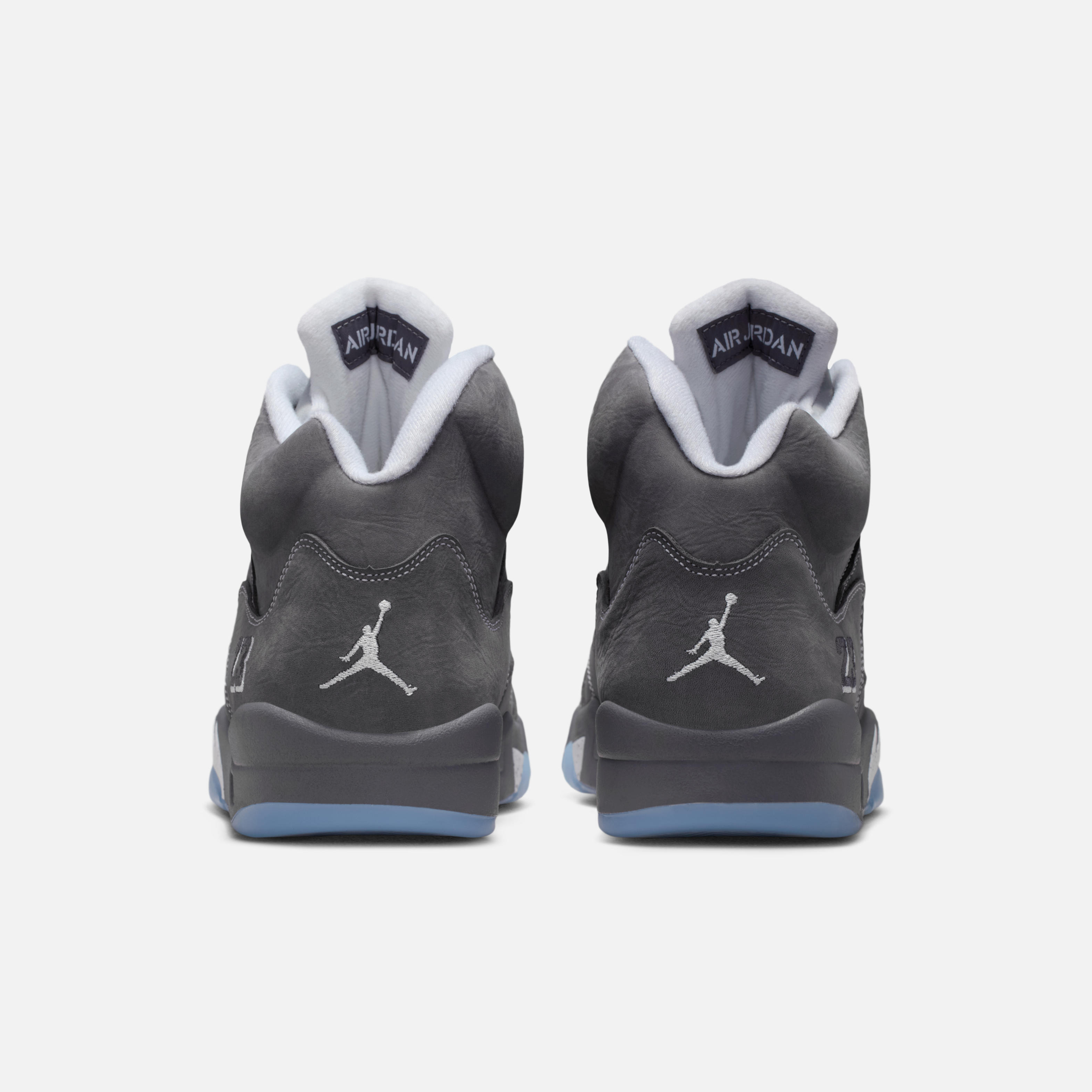 Air Jordan 5 Wolf Grey A Legendary Comeback: Air Jordan 5 “Wolf Grey” on-foot look 2