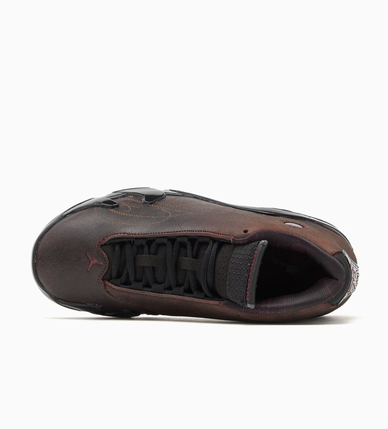 Mowalola Air Jordan 14 Burnt Red