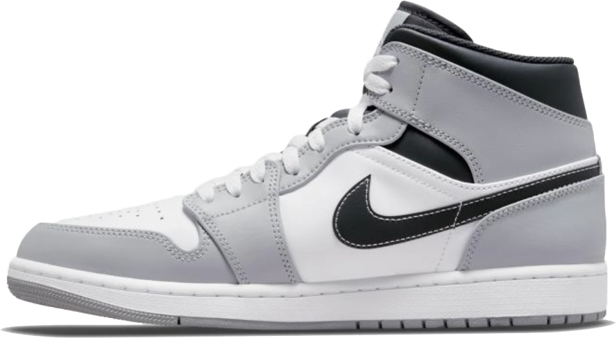 Nike Air Jordan 1 Mid "Light Smoke Grey Anthracite" Nike Air Jordan 1 Mid "Light Smoke Grey Anthracite"